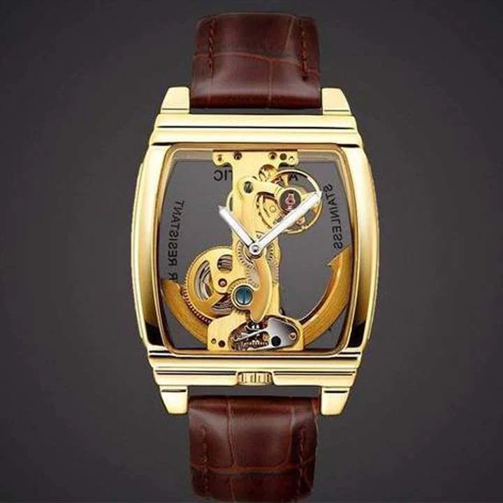 Matt Arend Excalibur Tonneau Gold MA 832 Excalibur Tonneau Gold 32 mm kol saati