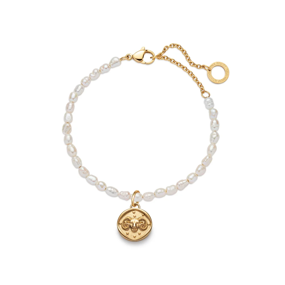 Default Set Aries Charm und Armkette Gold PH-JE-1418 kol saati