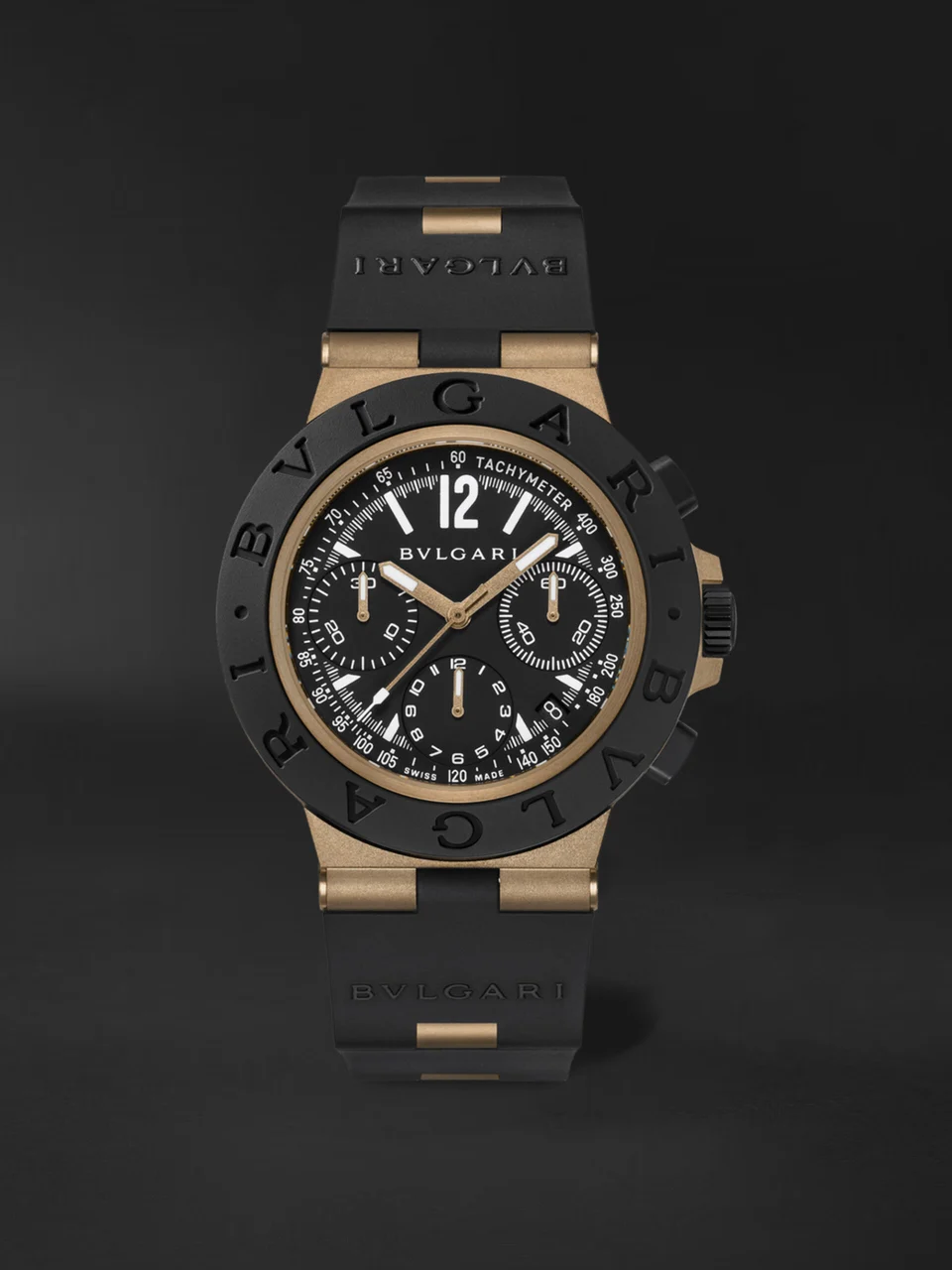 Bulgari Aluminium Chronograph 104242 41 mm kol saati