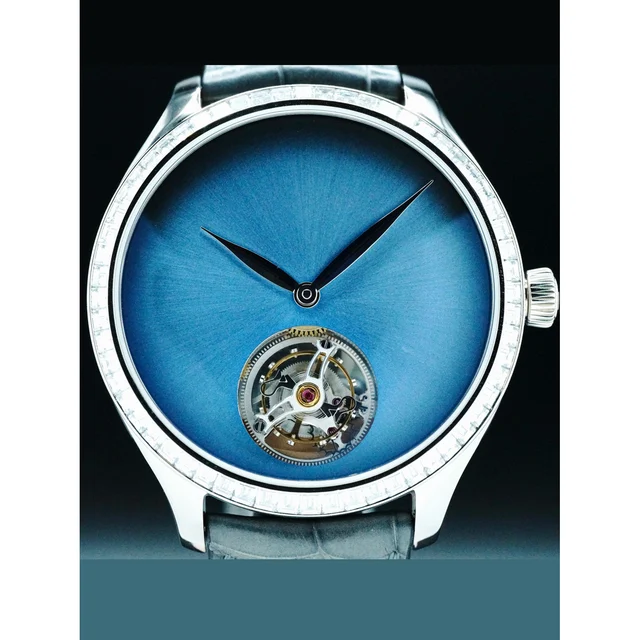 H. Moser & Cie. - Moser & Cie. 1804-0202 Endeavour Tourbillon Funky Blue 210000074600 kol 