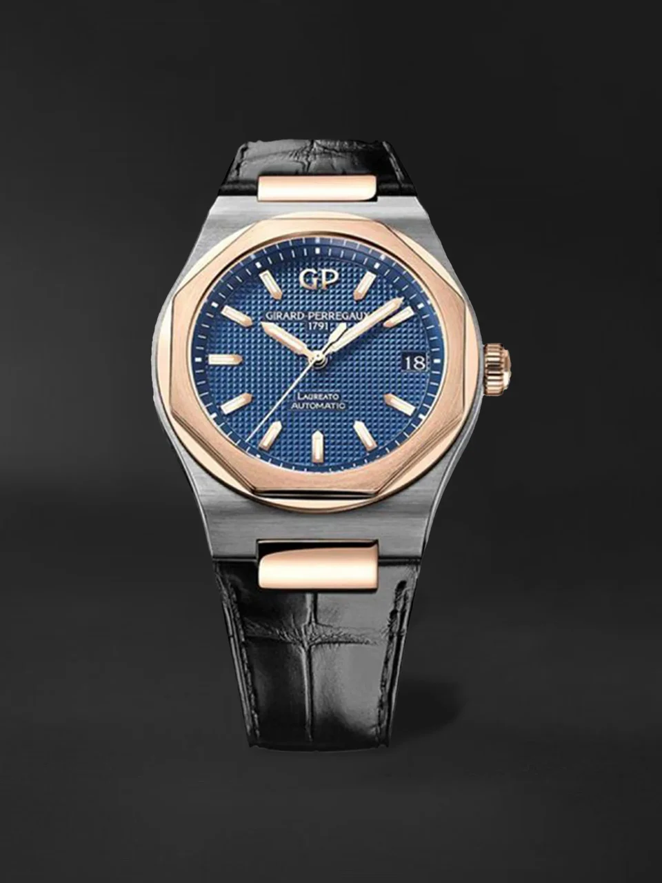 Girard-Perregaux Laureato 81010-26-1834BB6A 42 mm kol saati
