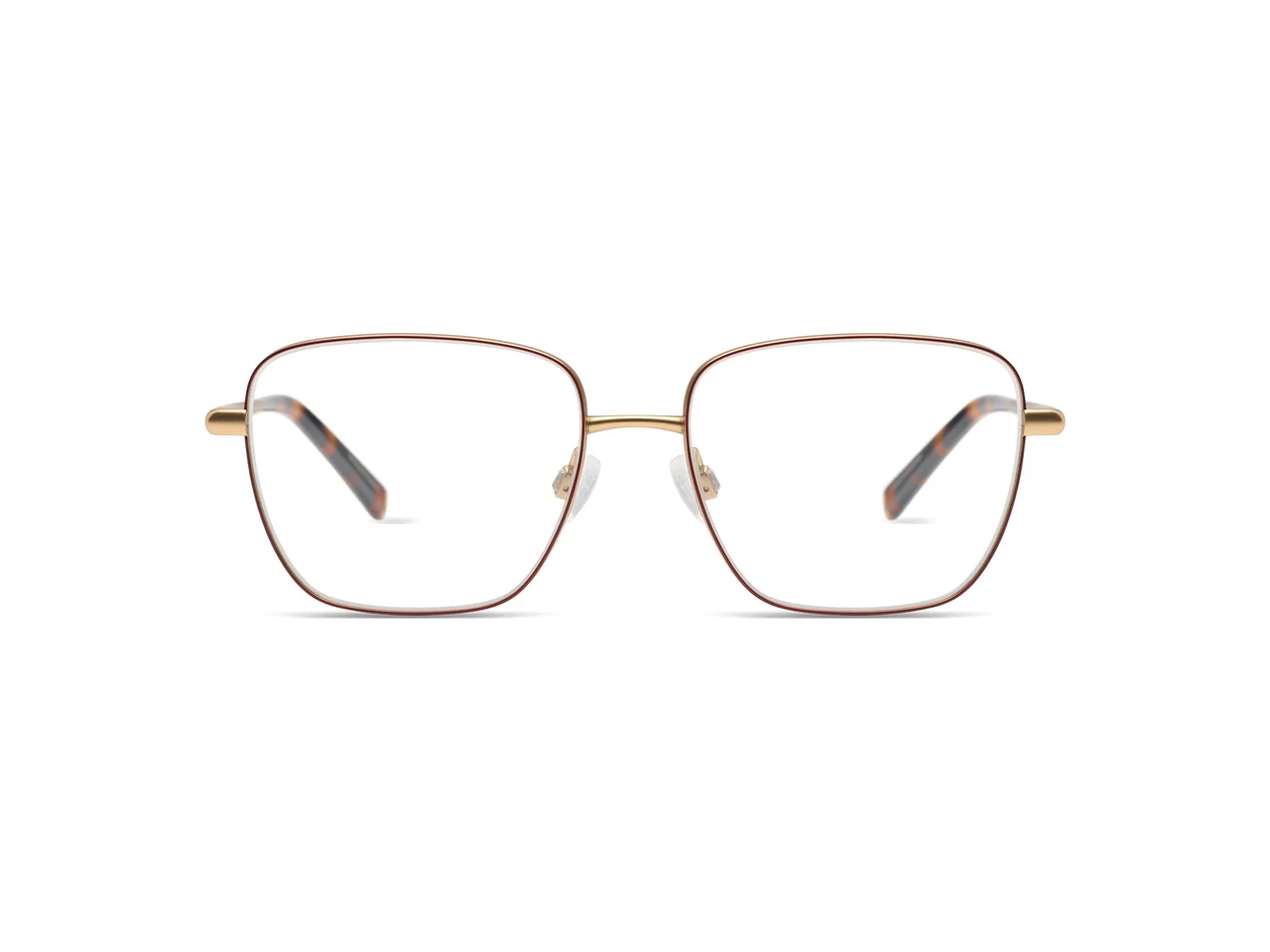 Komono Clara White Gold Burgundy KOM-O8878 kol saati