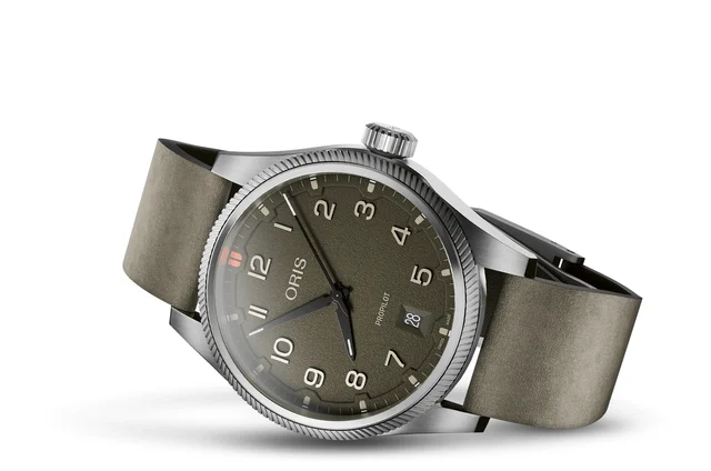 Oris ProPilot Date 01 733 7805 4167-07 6 20 16LC kol saati