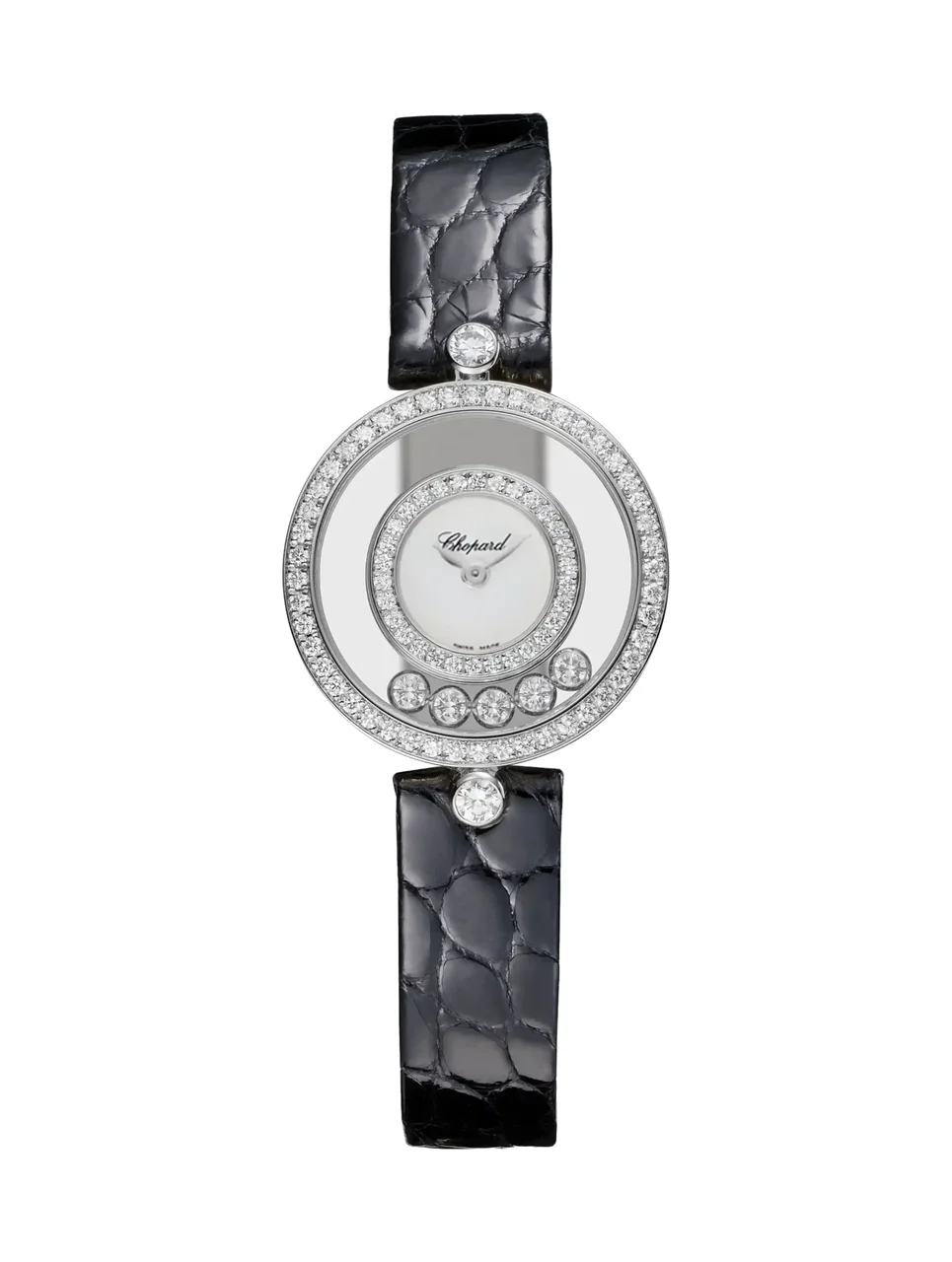 Chopard Vintage Happy Diamonds Watch Vintage Chopard Happy Diamonds Watch 24 mm kol saati