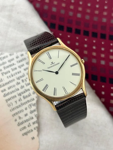 Jaeger-Lecoultre Heraion Ultra-Thin 18K Solid Gold 34 mm, de kol saati