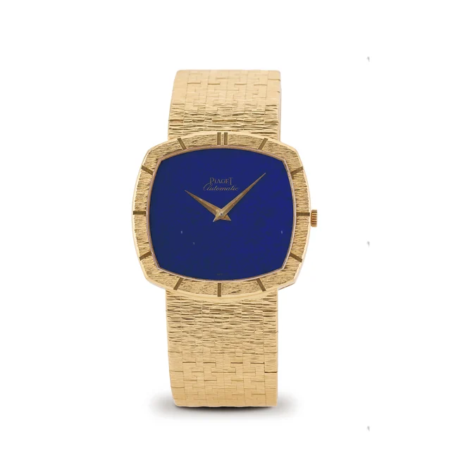Piaget PIAGET REF. 12421A6, LAPIS LAZULI, 18K WHITE GOLD kol saati