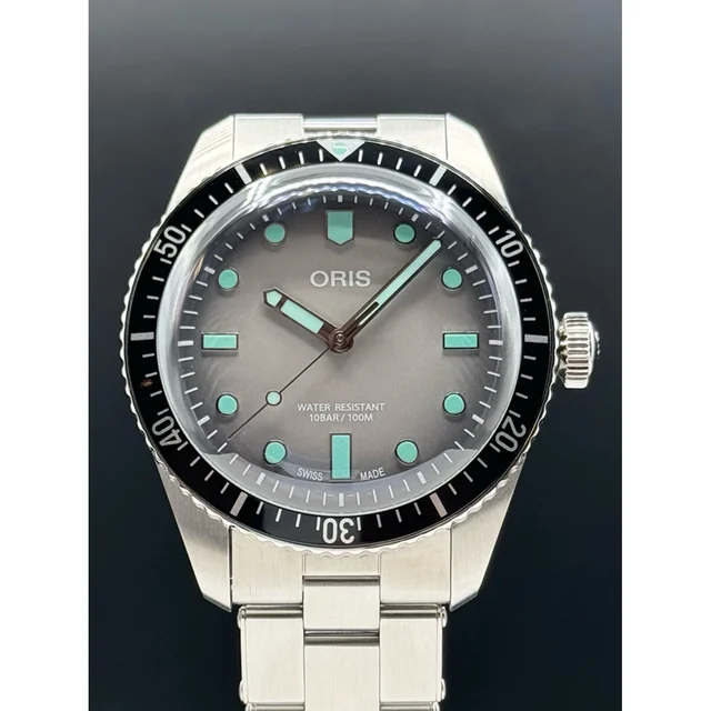 Oris Diver Sixty Five 40mm Grey Dial 210000083142 kol saati