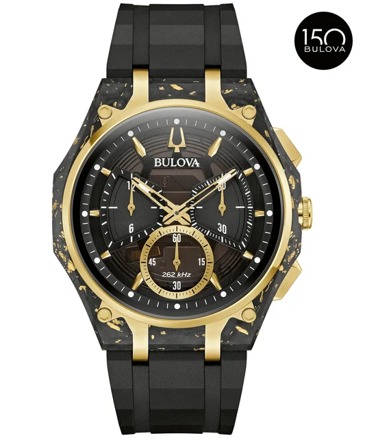 Bulova CURV Forged Carbon 98A328 kol saati