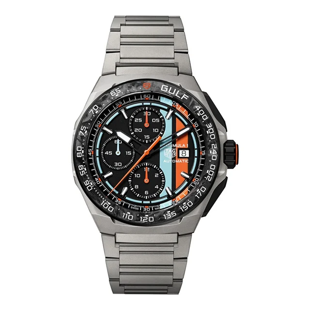 Tag Heuer Formula 1 Chronograph x Gulf CBZ208B.BF0009 kol saati