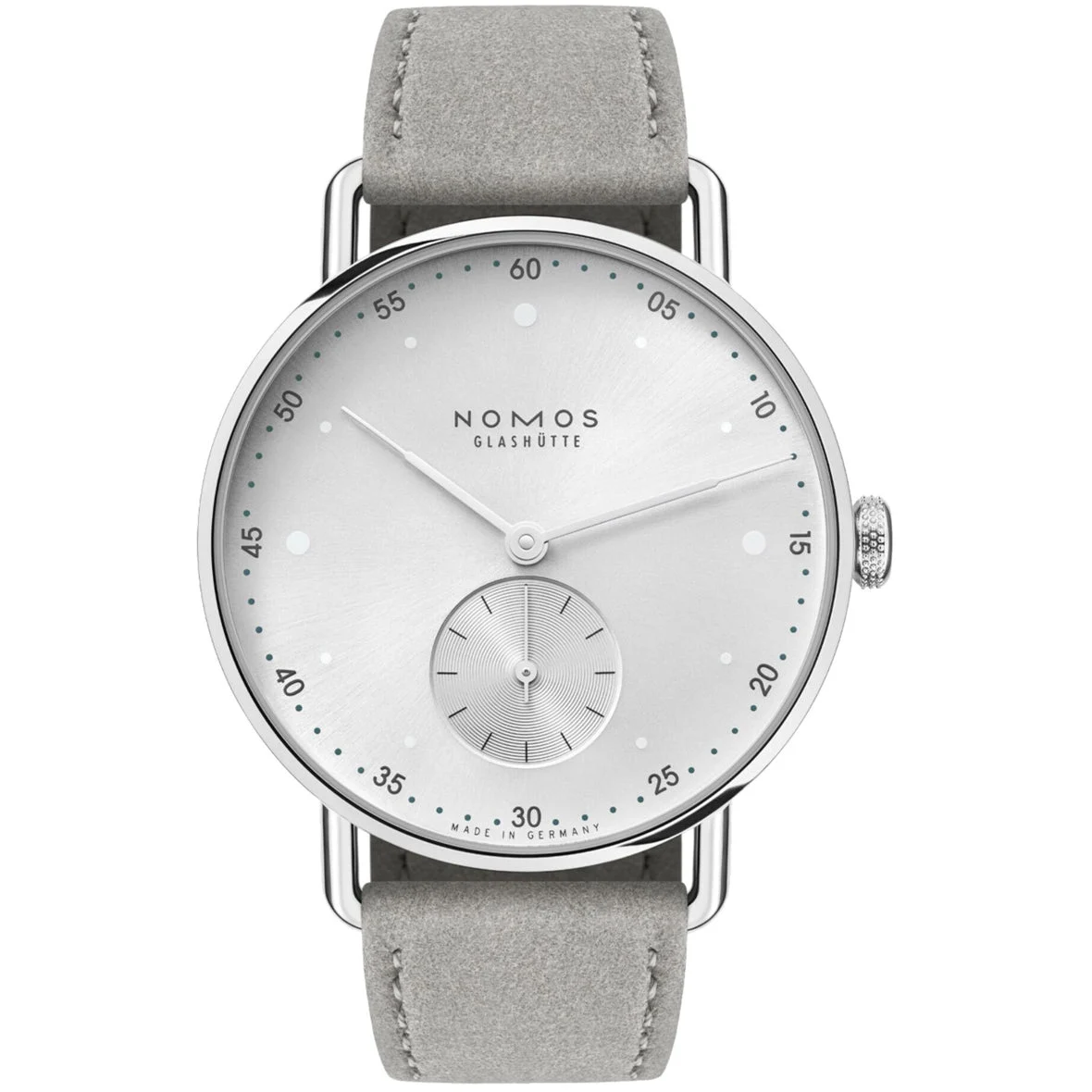 NOMOS Glashütte Metro 33 All Silver 1122.SB kol saati