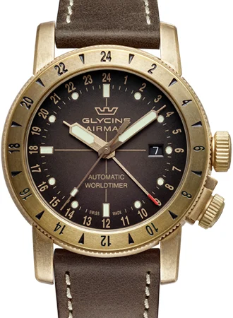 Glycine Airman GL0166/GL 44 mm kol saati