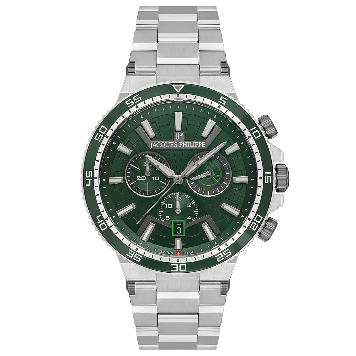 Jacques Philippe JPQGC4473X6SB 43 mm kol saati