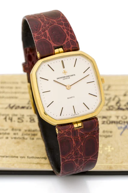 Vacheron Constantin VACHERON CONSTANTIN, REF. 70204, YELLOW GOLD A fine, quartz, 18k yello