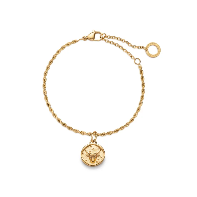 Default Set Taurus Charm und Armkette Gold PH-JE-1423 kol saati