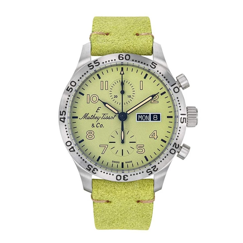 Mathey-Tissot Type 21 H1821CHTLGO 42 mm kol saati