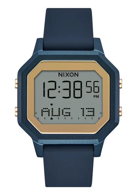 Nixon US Siren Stainless Steel - Navy / Gold A1211-1859-00 kol saati