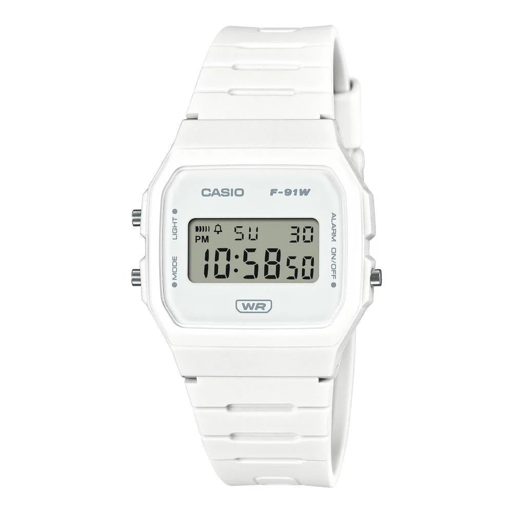 Casio Vintage F-91WB-7ADF-P 35 mm kol saati