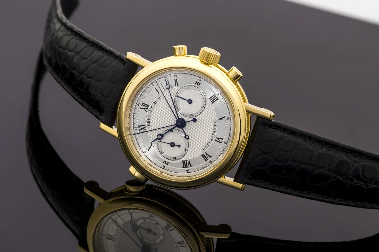 Breguet BREGUET REF. 3947 - RATTRAPANTE YELLOW GOLD kol saati