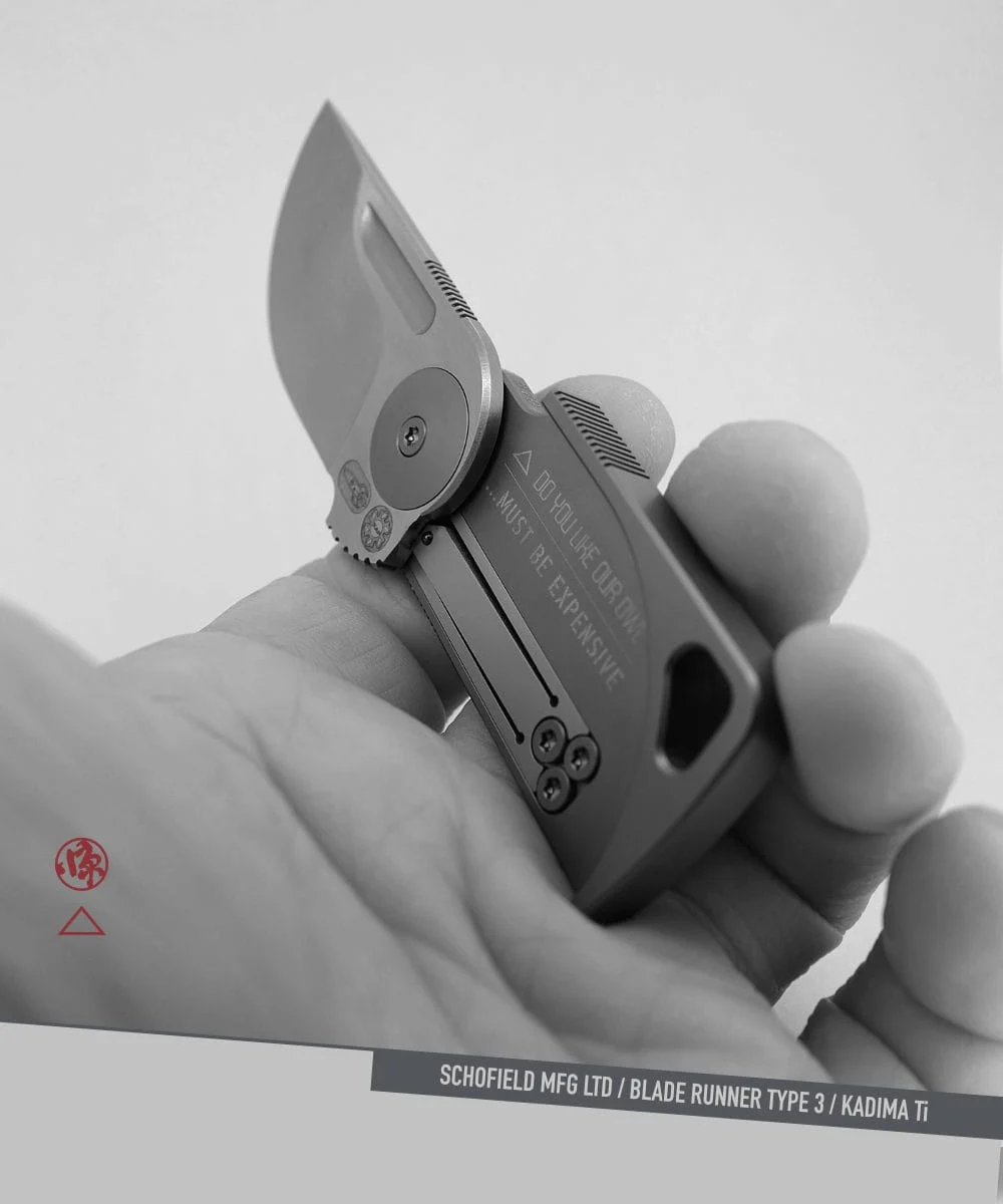 Schofieldwatchcompany Knife Kadima Ti BR Knife Kadima 30 mm kol saati