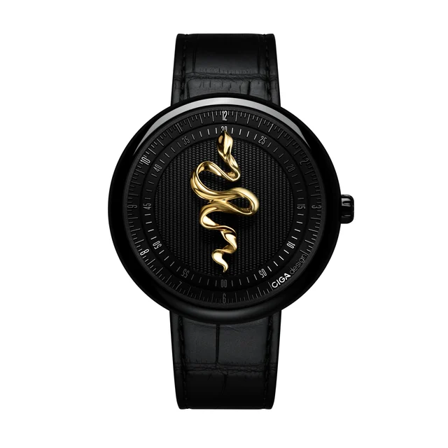 CIGA Design Mechanical Watch Legend Of Serpent U037-BB01-W1B kol saati