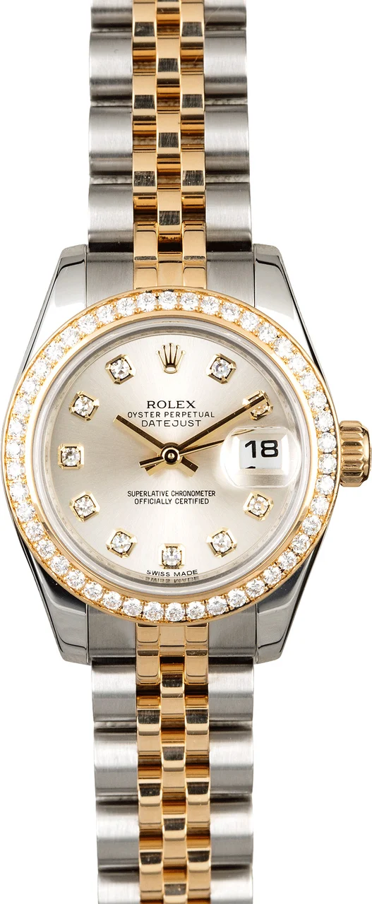 Rolex Datejust 179383 Diamond Bezel 179383SDJ kol saati