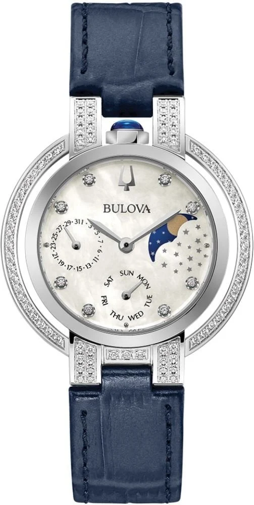 Bulova Rubaiyat Diamond Moonphase 96R237 35 mm kol saati