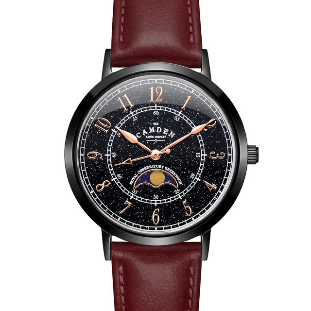 The Camden Watch Company 27-MOON-44D kol saati