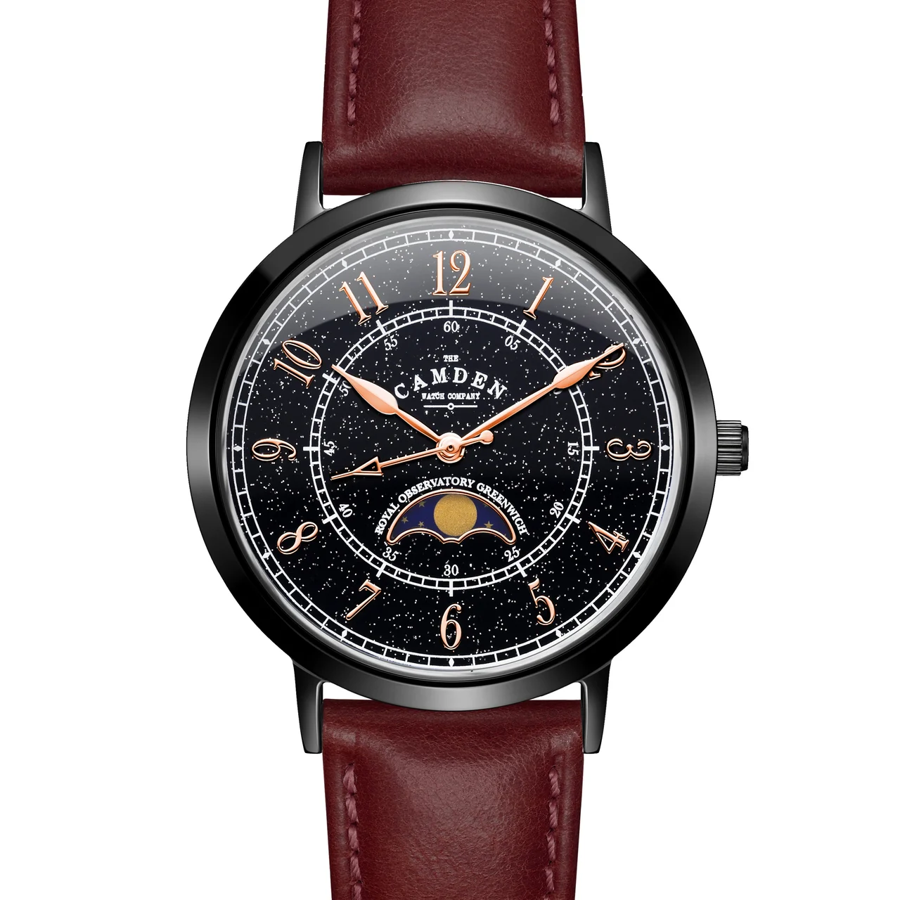 The Camden Watch Company 27-MOON-44D 37 mm kol saati