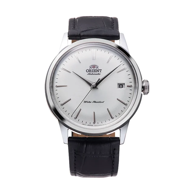 Orient Bambino 38mm - White on Leather Strap RA-AC0M03S30B kol saati