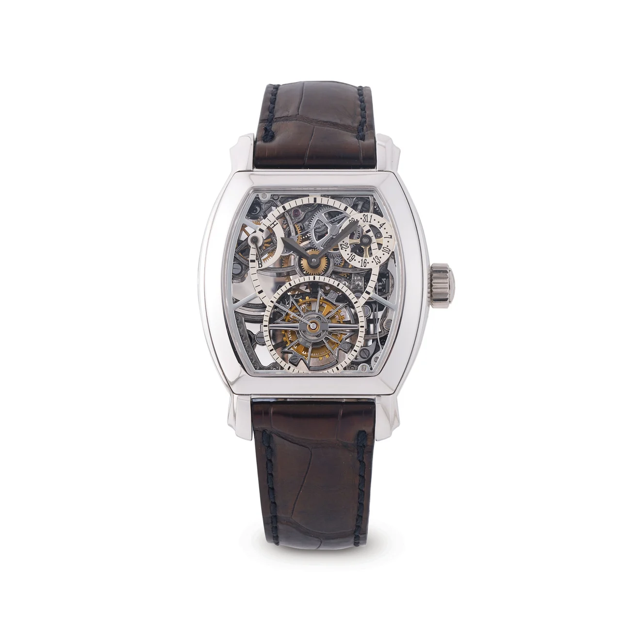 Vacheron Constantin VACHERON CONSTANTIN, REF. 30066/2, MALTE TOURBILLON SQUELETTE, SKELETONIZED TOURBILLON, DATE AND POWER-RESERVE, SINCERE FINE WATCHES SPECIAL EDITION, NO. 1, PLATINUM kol saati
