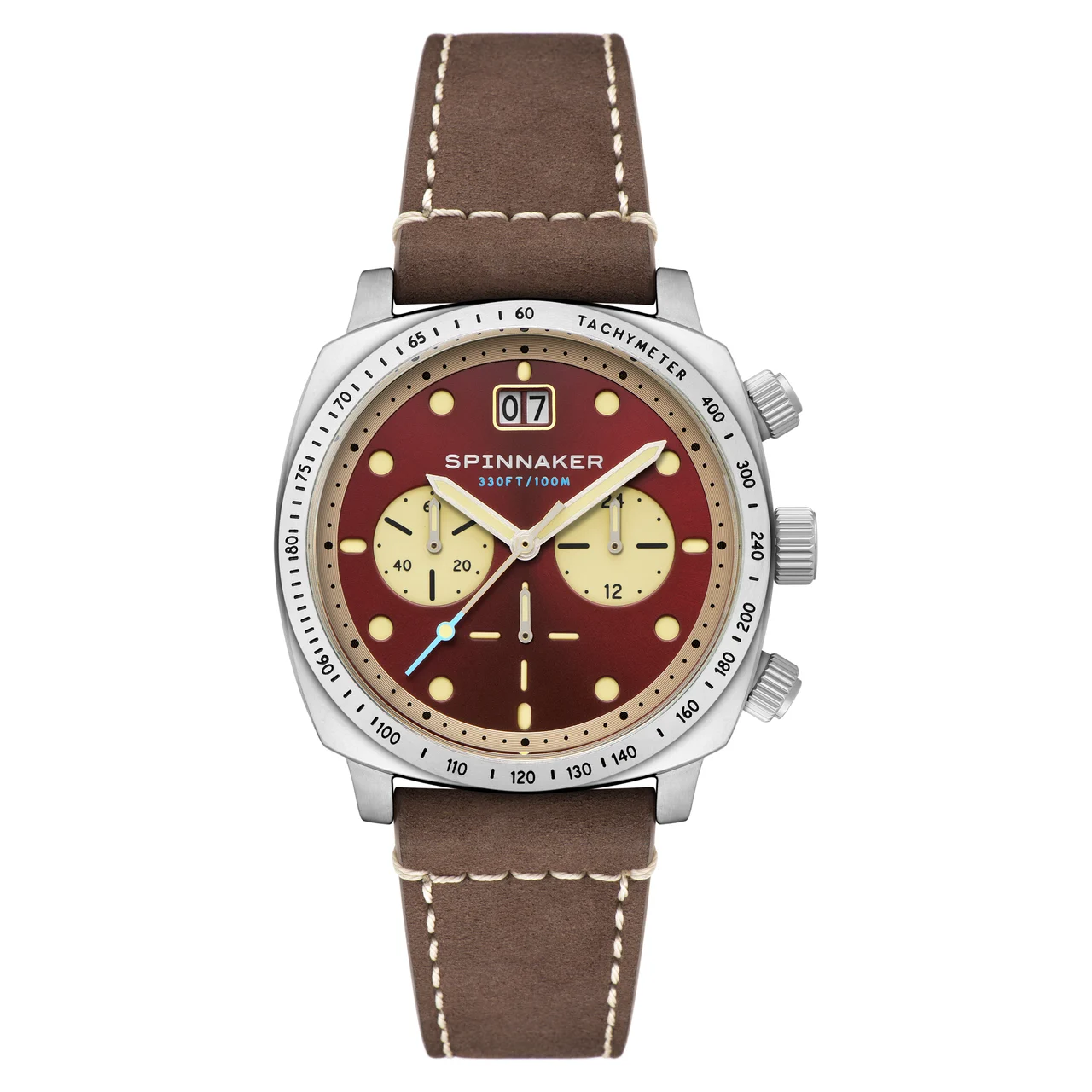 Hull Chronograph Burnt Maroon SP-5068-05 kol saati
