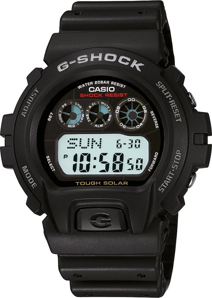 Casio G-shock Iconic G-6900-1DR 50 mm kol saati