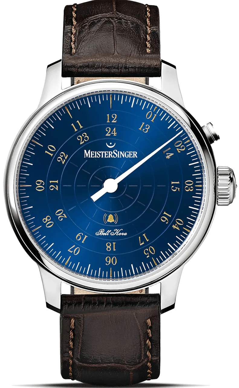 Meistersinger Bell Hora BHO918G 43 mm kol saati