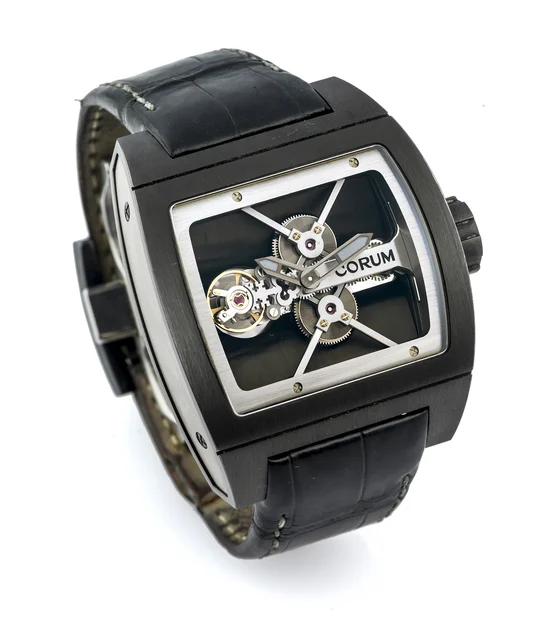 Corum Ti-Bridge Tourbillon CORUM TI-BRIDGE TOURBILLON REF. 05.0062 TITANIUM LIMITED EDITIO