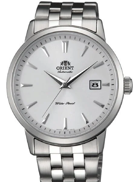 Orient Symphony Automatic Dress Watch with White Dial, Stainless Steel Bracelet #ER2700AW 41 mm kol saati