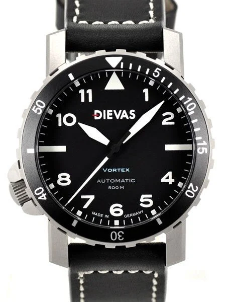Dievas German Made Vortex Tactical Watch 500 Meter Water Resistant Vortex-BlackStrap kol s