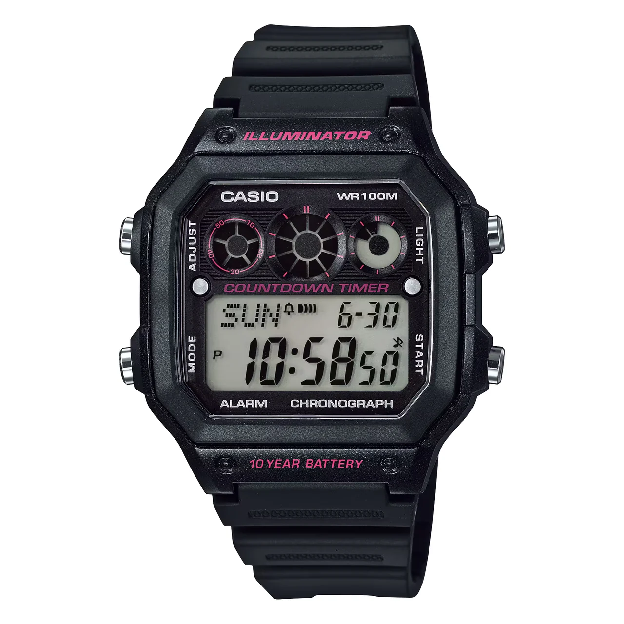 Casio Casio AE1300WH-1A2 45 mm kol saati
