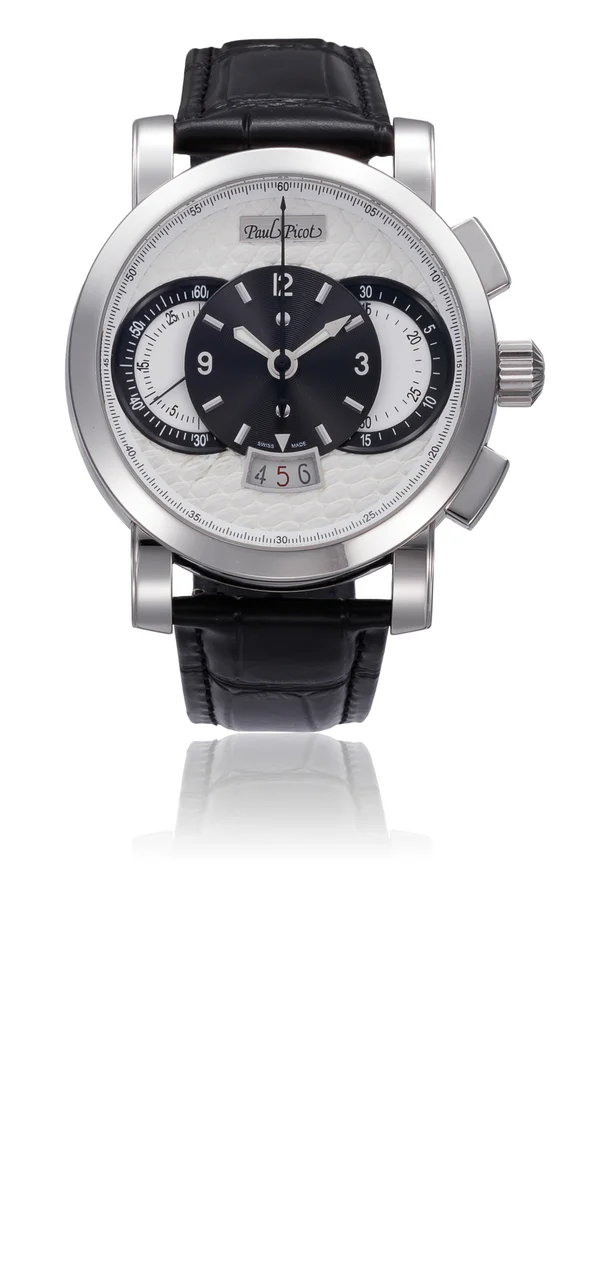 Paul Picot PAUL PICOT REF. 0334.S, TECHNOGRAPH WILD, STEEL kol saati