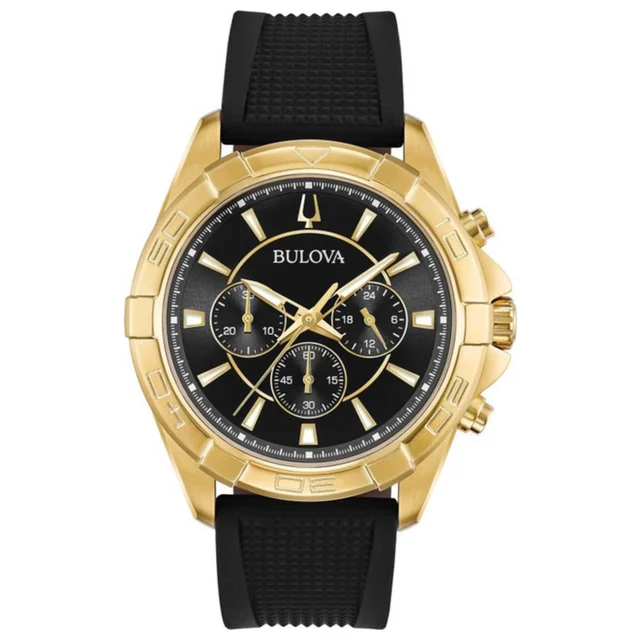 Bulova Gold Tone Watch 97A137 kol saati
