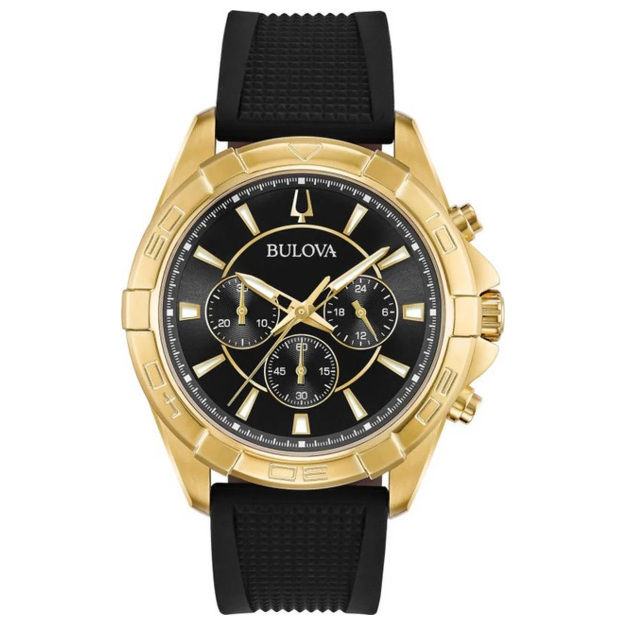 Bulova Gold Tone Watch 97A137 kol saati