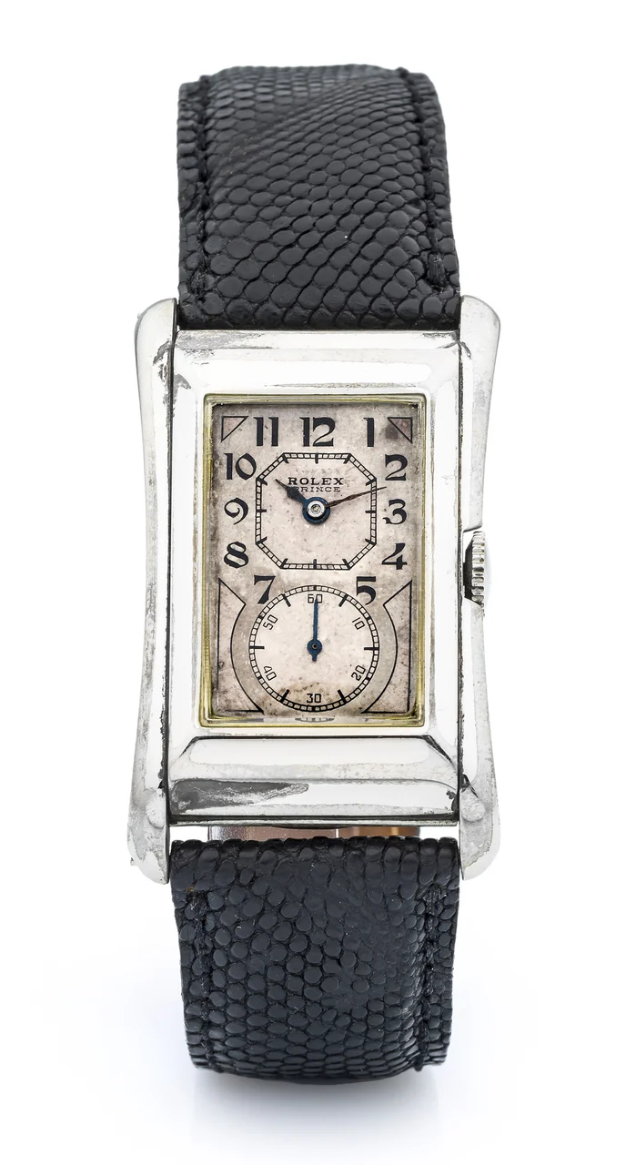 Rolex ROLEX, REF. 971U, PRINCE, SILVER A fine, manual wind, silver wristwatch. kol saati