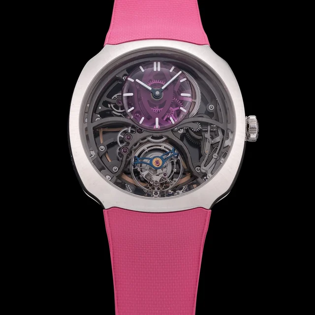 H. Moser & Cie. - Moser & Cie. Streamliner Alpine Limited Edition Pink 6811-1202 210009N43