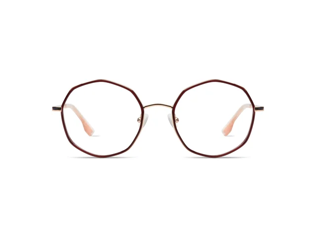 Komono Sofia Burgundy Rose Gold KOM-O1857 kol saati