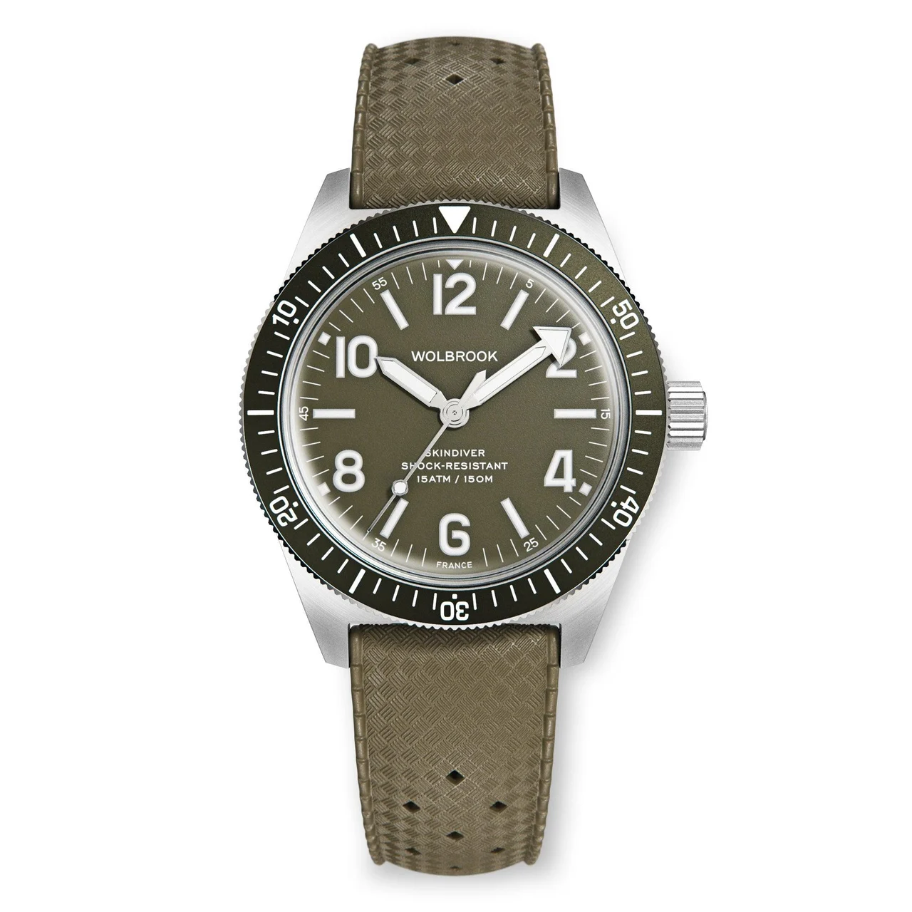 Wolbrook 22-SA-006-RB1-GRN 48 mm kol saati