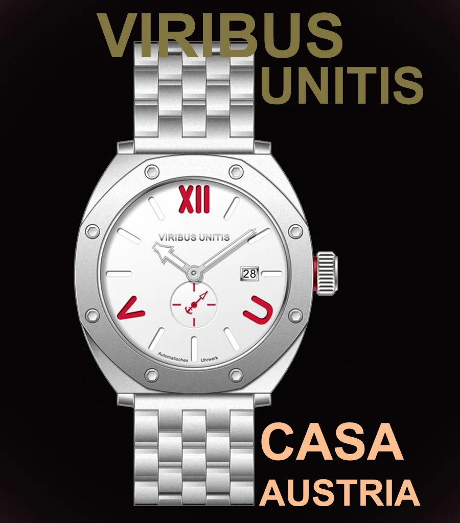 Viribusunitis Watches Viribusunitis Watches 0010-8-1-1-1-1-1-1-1 44 mm kol saati