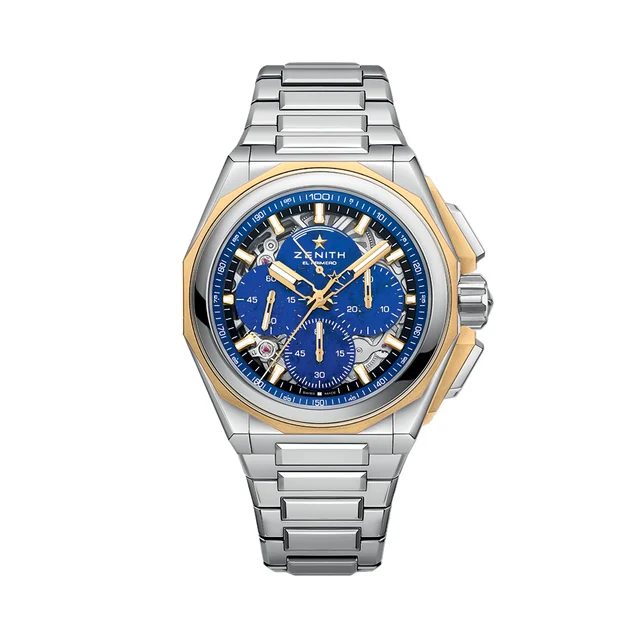 Zenith DEFY Extreme Lapis Lazuli Chronograph 45mm - Blue w/ Yellow Gold Accents on Bracele