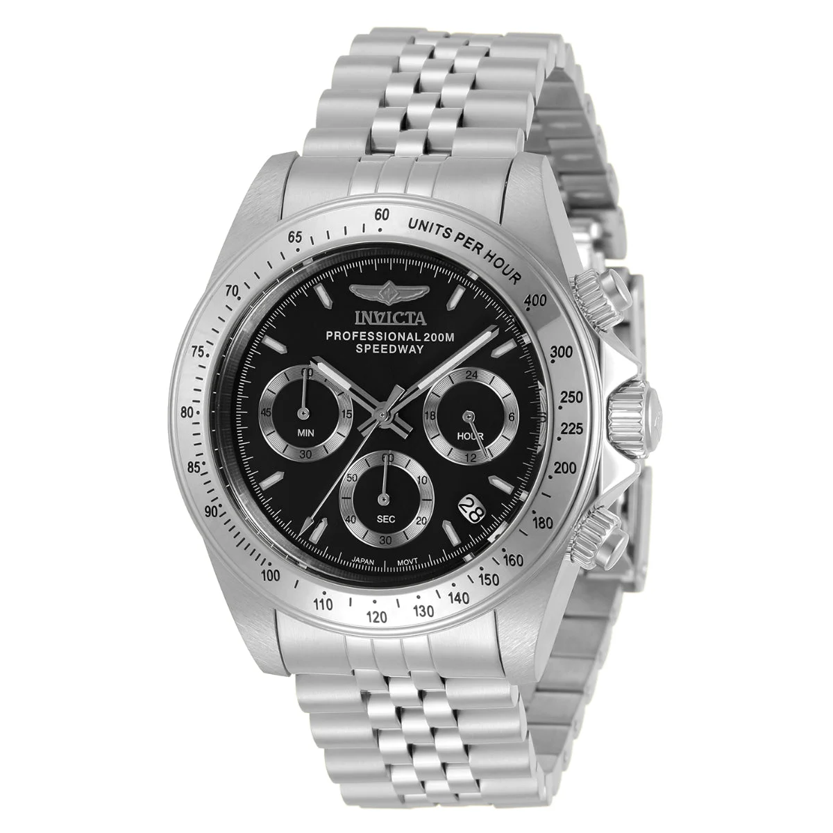 Invicta Speedway Velisque Watch - 39.5mm, Steel (ZG-30989) 39.5 mm kol saati