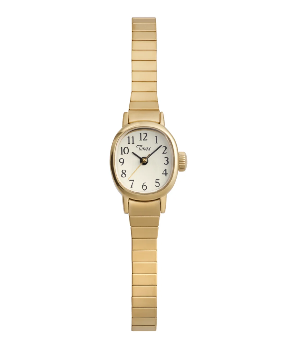 Timex Cavatina® Mini 17mm Stainless Steel Expansion Band Watch TW2Y47400VQ kol saati
