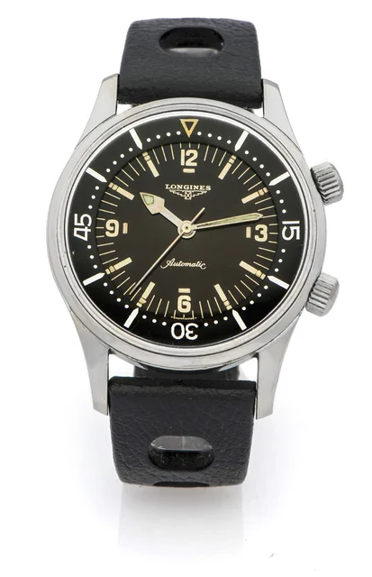 Longines Legend Diver LONGINES LEGEND DIVER REF. 7594-3 DIVER STEEL A fine and very rare s