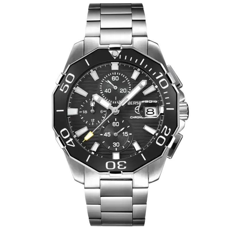 Bersigar Watches Timecraft BG1617BLK 48 mm kol saati
